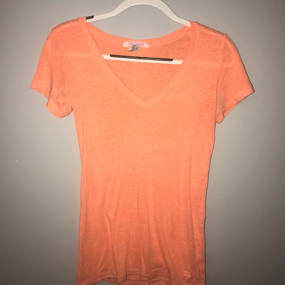 Orange shirt